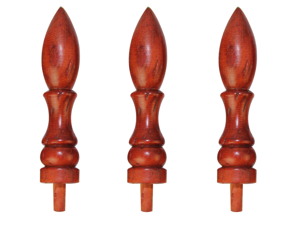 Set of 3 Bloodwood Cribbage Pegs New Design
